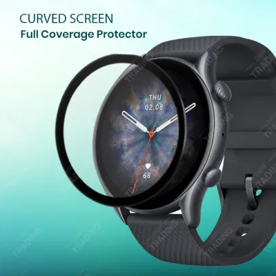 Amazfit GTR 3 Pro Full Coverage Plastic Screen Protector